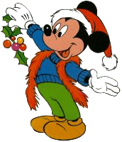 Mickey Mouse kerst
