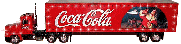 Coaca Cola kerst-auto