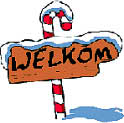 Welkom kerststok